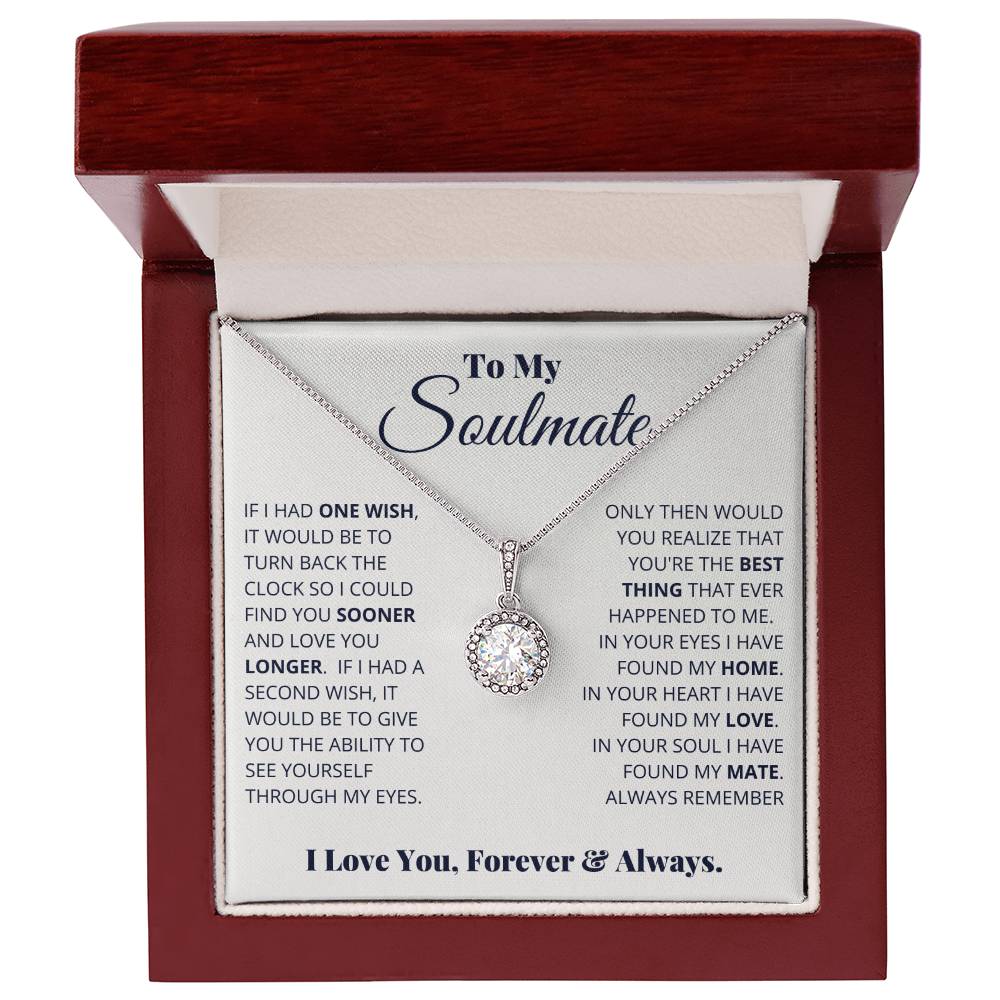 To My Soulmate - Eternal Hope Necklace