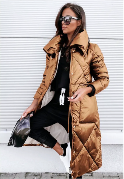 Plus Size Winter Long Fashion Coat