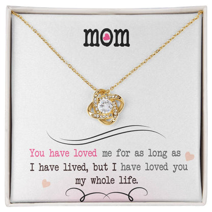 My Whole Life - Love Knot Necklace