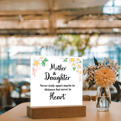 To My Daughter Distance – Acrylic Square