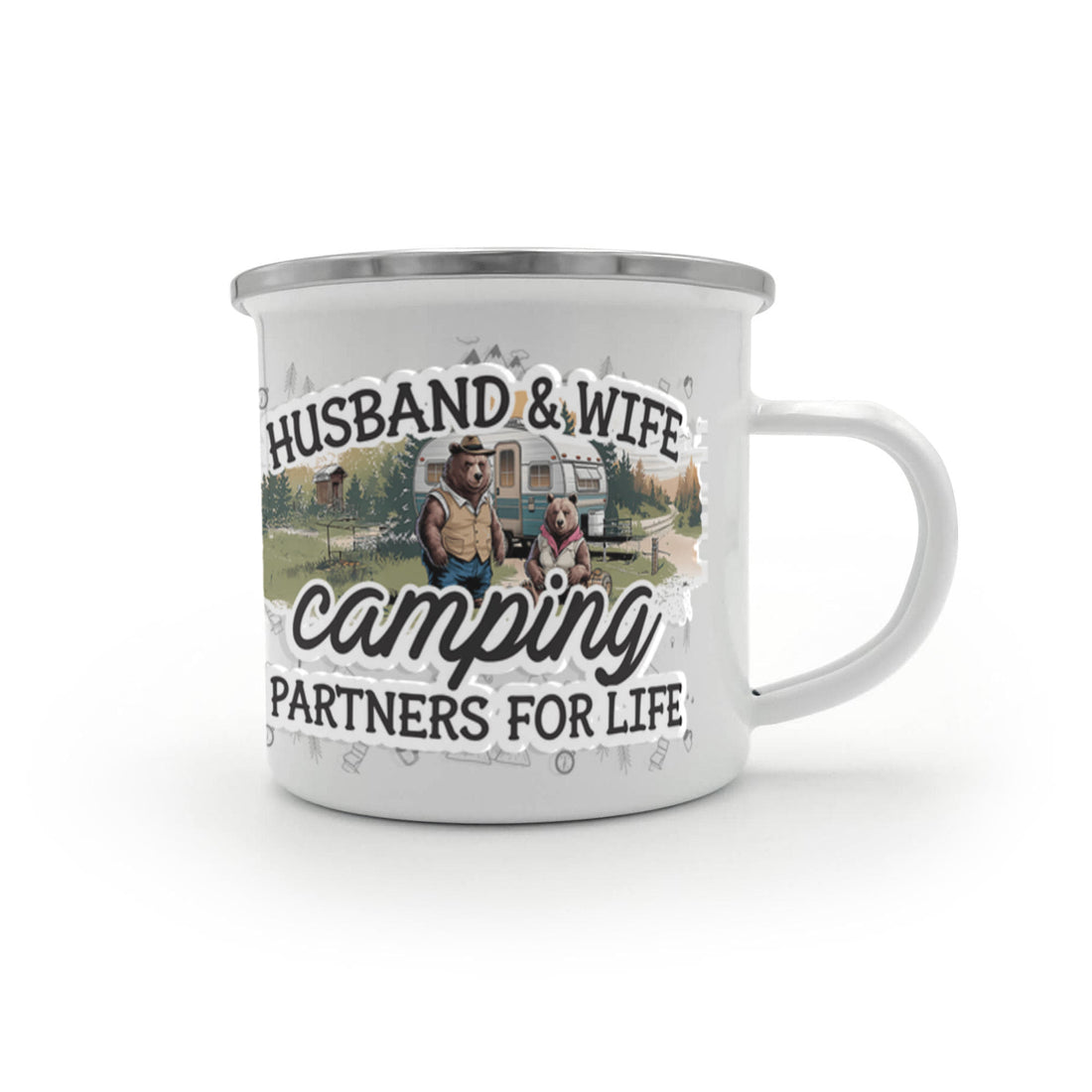 Camping Partners For Life - Camping Mug